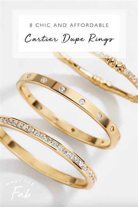 best cartier ring dupe|cartier love ring authenticity.